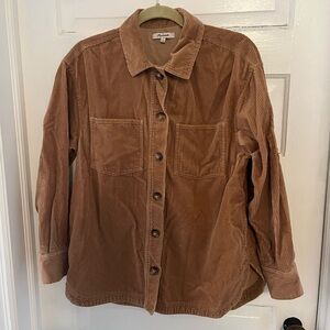 Madewell Corduroy Button-Up Shirt-Jacket